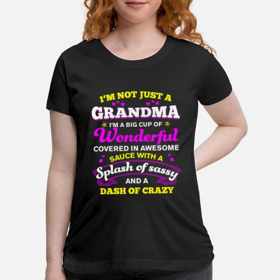 Funny Grandma Shirts A Big Cup Of 
